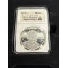 Image 1 : 1 Troy Ounce .999 Fine Silver - 2025 Medallion Donald J. Trump with Coin Display 