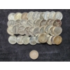 Image 2 : $4 Face Value in Assorted 90% Silver Dimes - Seated, Barber, Mercury & Roosevelt Dimes + 80% Silver 