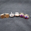 Image 1 : Three Nice Sets of Fashionable Cufflinks Including Unique Indian Head Penny Cufflinks!