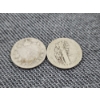 Image 4 : Two Small Silver Coins - Early 1900's Mercury Dime & Early Canadian 5 Cent - Total ASW: 0.1023 OZ