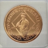 Image 2 : Cartwright Fathers of Baseball Copper Medal 1820-1892 Graded by IGS MS65