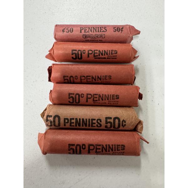 300 Unsearched United States Lincoln Wheat Pennies - $3.00 Face Value