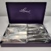 Image 1 : Vintage Leonard Stainless Steel Pistol Grip Steak Knives - Brand New Set of 6 