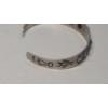 Image 9 : Sterling Silver Southwestern Style Cuff Bracelet & Rings With Turquoise - Total Weight: 26.1g