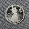Image 1 : One Troy Ounce .999 Fine Silver Liberty Round by SilverTowne Mint