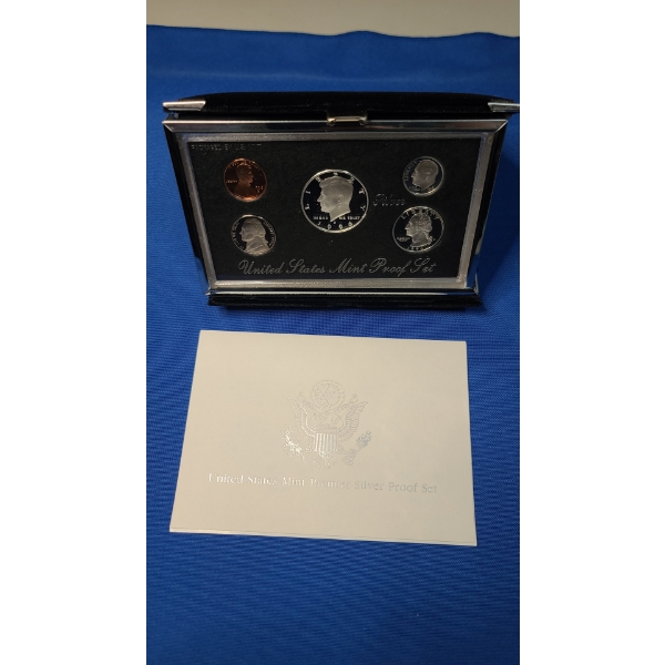 1996 United States Mint Premier Silver Proof Set