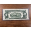 Image 2 : 953 United States Thomas Jefferson $2.00 Bill In Protective Holder - Authentic Bill