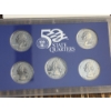 Image 3 : 2005 U.S. Mint Proof Set - FV $2.96 - 90% Silver Includes dime, half dollar, California quarter, Kan