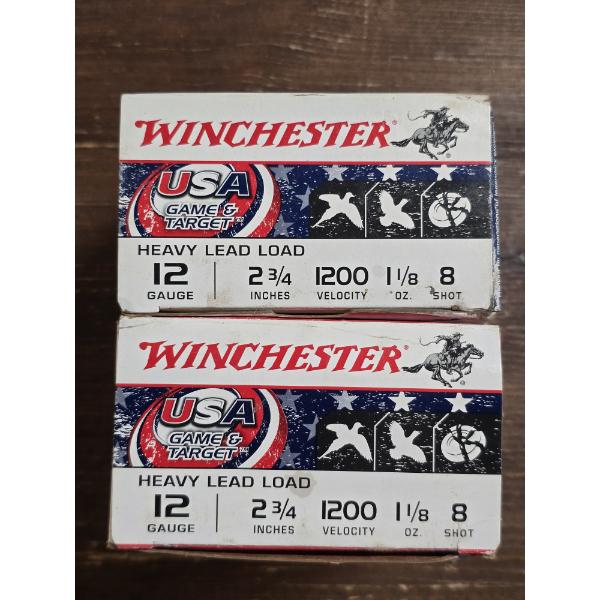 Winchester 12 Gauge 2.75" Birdshot (8) - Qty 50