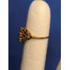Image 3 : 10K Gold Ring With Emeralds & 10K Gold Open Setting Ring With Clear Stones -Total Weight: 3.5g
