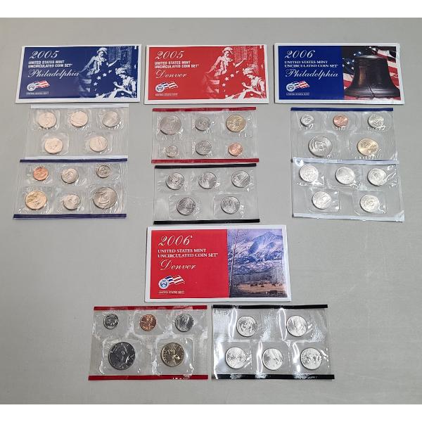 2005/2006 U.S Proof Coin Sets