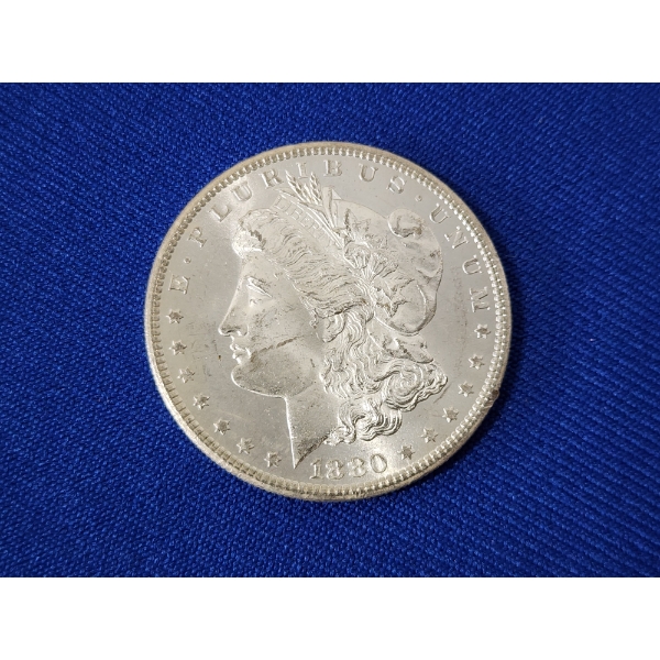 1880-S 90% Silver Morgan Dollar	
