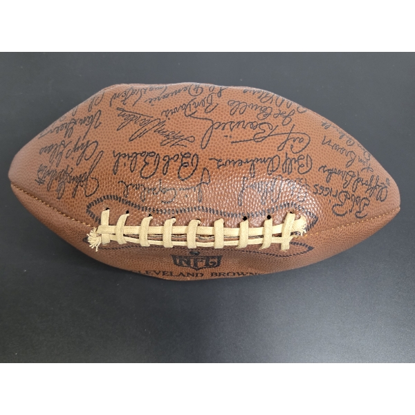 NFL Cleveland Browns Signature Football