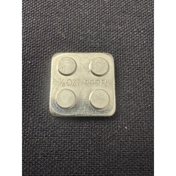 Rare 1/8 Troy Ounce Lego .999 Fine Silver Coin - Hard To Find Piece