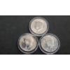 Image 2 : Assorted Years 40% Silver Encapsulated Kennedy Half Dollars - Face Value: $3.00
