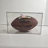 Image 1 : John Madden Autographed Wilson National Football League Football In Acrylic Display Case