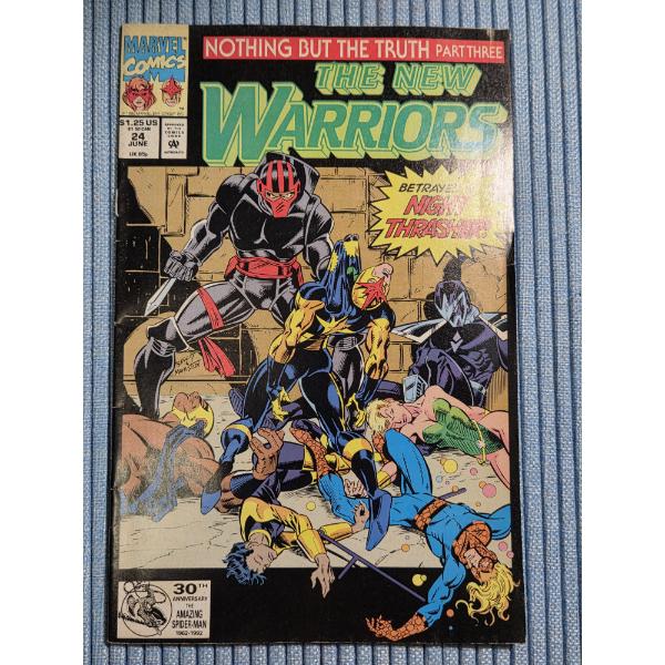 Marvel June 24 The New Warriors Comic In Great Condition
