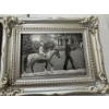 Image 4 : 3 - OLD John F. Kennedy Framed Photos With Children & Horse - Exceptional Pieces