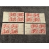 Image 1 : 16 - The Girl Scouts 4 Cent Stamps US Postage - Mint Condition - Exceptional Blocks