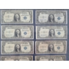 Image 2 : (4) Series 1935 A & (4) 1935 G $1 Silver Certificates - Face Value- $8.00