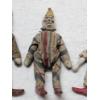 Image 4 : 3 Vintage Wooden Clown Dolls 