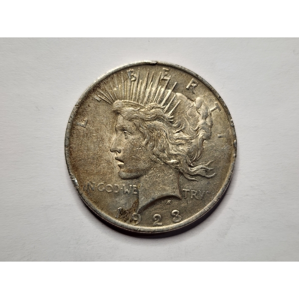 1923 Silver Peace Dollar - 90% Silver United States Coin