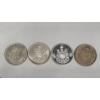 Image 1 : 1945, 1960 & 1965 Canadian 80% Silver 50 Cent Coins