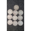 Image 6 : (10) Assorted Years 90% Silver Walking Liberty Half Dollars Face Value: $5
