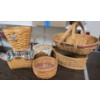 Image 1 : 6 Longaberger Baskets incl Corner Basket