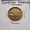 Image 4 : Five Assorted Tokens Ft. Parking & Restroom Tokens, 1938 Safety Coin & Dreamland Cafe Coin!