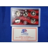 Image 2 : 2004 United States Mint 50 State Quarters Silver Proof Set ~ 5 State Quarters All 90% Silver 