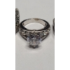 Image 5 : Lot Of Assorted Sterling Silver Women's Rings - Total Weight: 28.6g