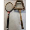 Image 1 : 2 Vintage Tennis Rackets with 1 Wooden Racket Press