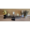 Image 1 : Home Decor Bundle incl Candle Holder, Metal Tray, Vintage Iron and More