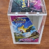 Image 3 : EMPTY Pokemon Sword & Shield Fusion Strike Booster Box in Protective Acrylic Display