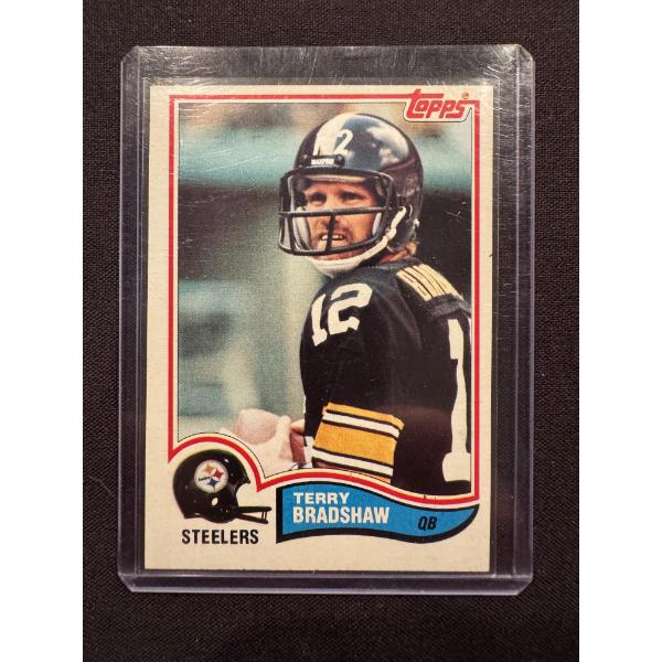 1983 Topps Terry Bradshaw Pittsburgh Steelers Football Card - Mint Condition