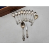 Image 2 : Beautiful Towle "El Grandee" 1964 Sterling Silver Flatware Set in Wooden Storage Box TW: 1964g