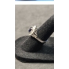 Image 3 : Sterling Espo Ring With Blue Stone & Sterling Silver Bracelet With White Stones