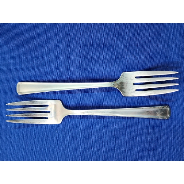 Two Sterling Silver Westmorland Forks ~ Weighing 69.1 Grams Total