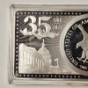 Image 10 : 2 Troy Ounces .999 Fine Silver 35th Anniversary of Silver Eagle Coin With 2021 American Silver Eagle