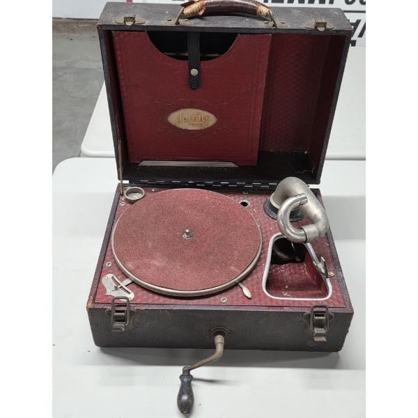 Vintage Portable Artone Record Player 