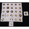 Image 1 : (26) Assorted 2004 Gold Plated Westward Journey Jefferson Nickels & 1971-S Proof Jefferson Nickel