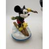 Image 3 : Mickey Mouse Santa with Bag of Toys with Donald Duck in it - Mickey Mouse Skiing Musical Box 
