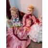 Image 1 : High End Dolls, Mice Couple, Ornaments, & Beautiful 28" Rabbit Couple