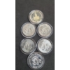 Image 4 : Assorted Years 40% Silver Encapsulated Kennedy Half Dollars - Face Value: $3.00