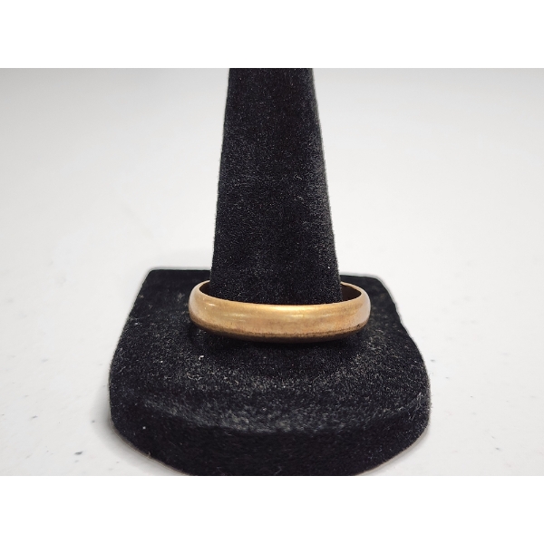 Golden Circle 14K Gold Men's Band - Size 12.5 - TW: 5.3g