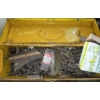 Image 1 : Yellow Tool Box with Assorted Fasteners