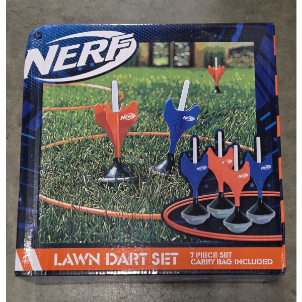 New In Box! Nerf Lawn Darts Set