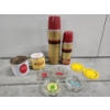 Image 1 : Vintage Items: Tobacco Tins, Thermos Bottles, Ashtrays