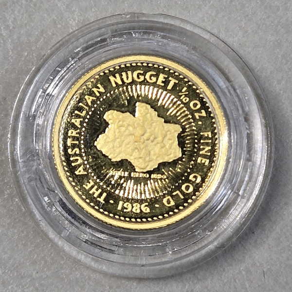 Rare Australian Perth Mint 1/10 oz Gold Coin